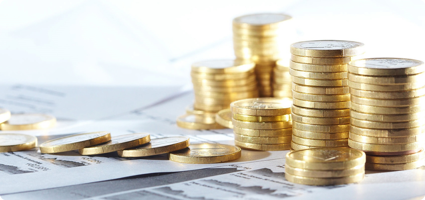 Financial banner background